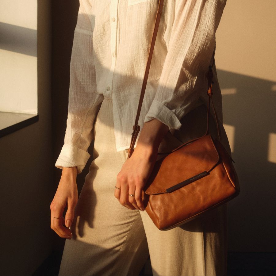 aunts & uncles leather bags | sustainable quality | favorite bag