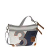 white-blue, number grey