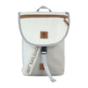 white tarpaulin grey
