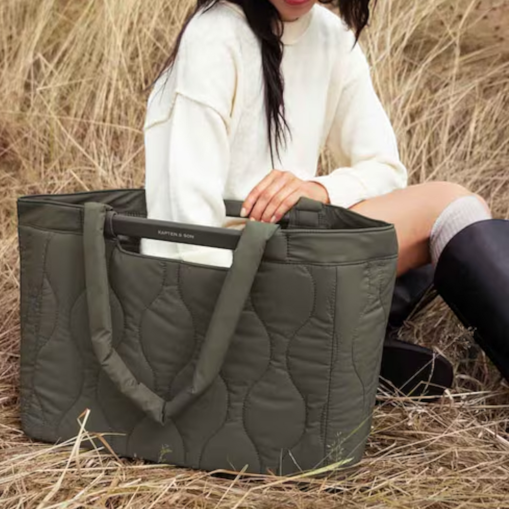 Vaasa Shopping Basket Quilted