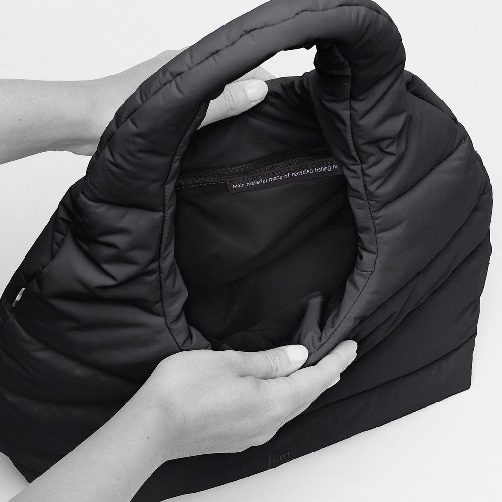 Borsa a spalla Wavy Puffer