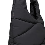 Wavy Puffer Shoulder Bag