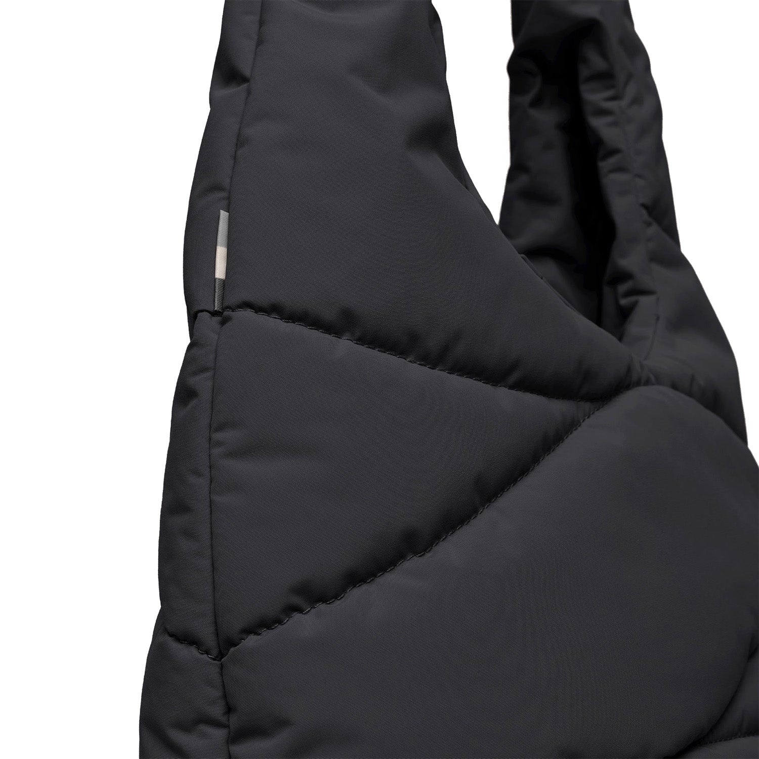 Wavy Puffer Shoulder Bag