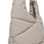 Wavy Puffer Shoulder Bag