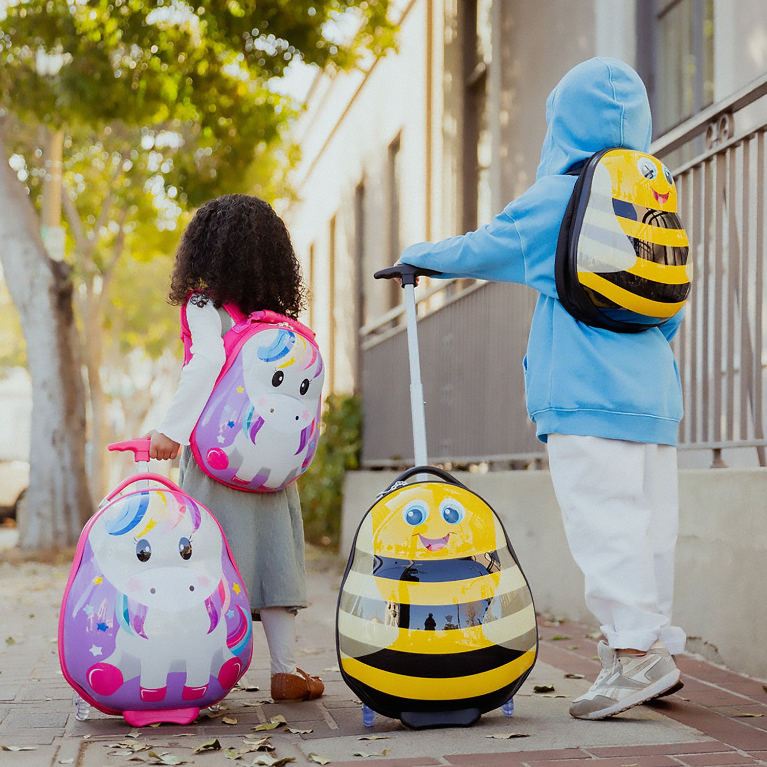 2-piece trolley 18" + backpack