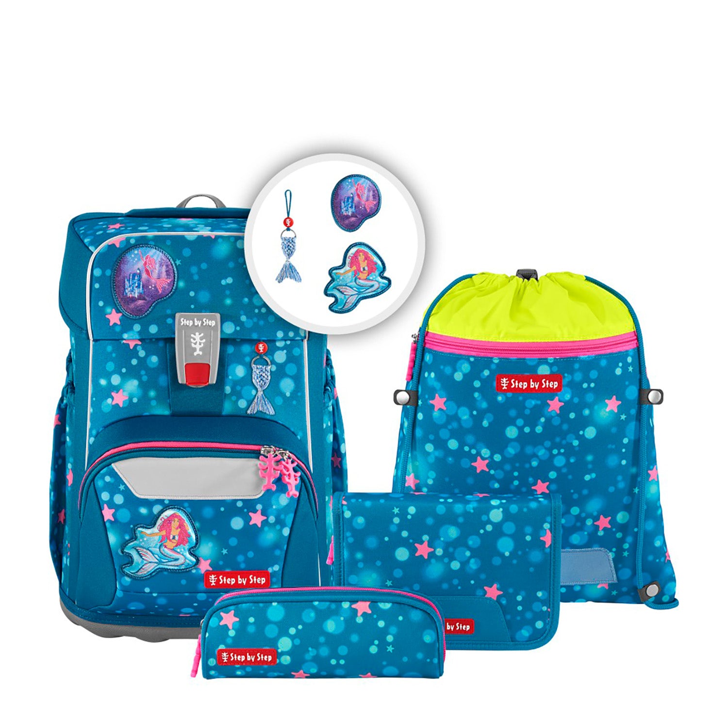 Giant schoolbag set