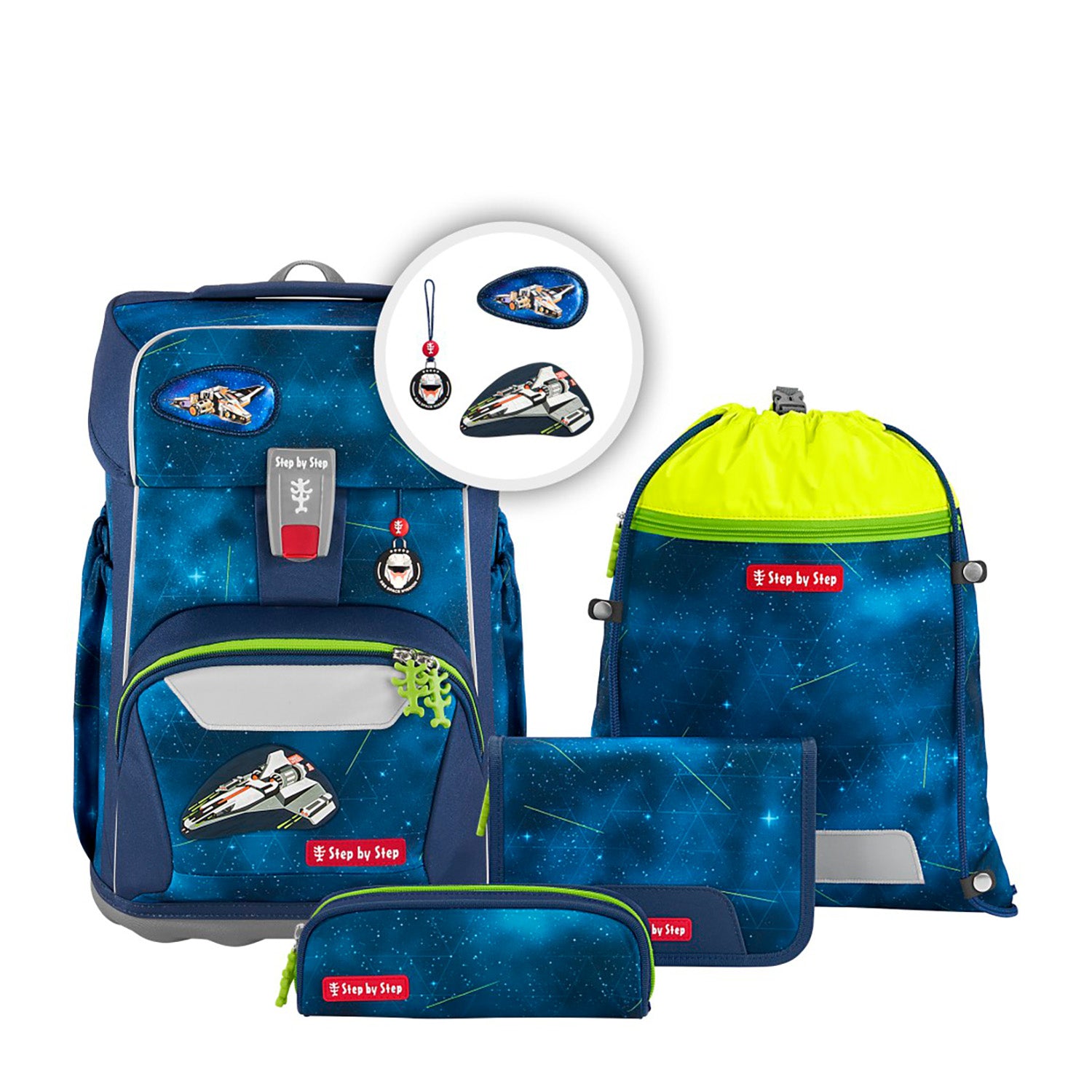Giant schoolbag set