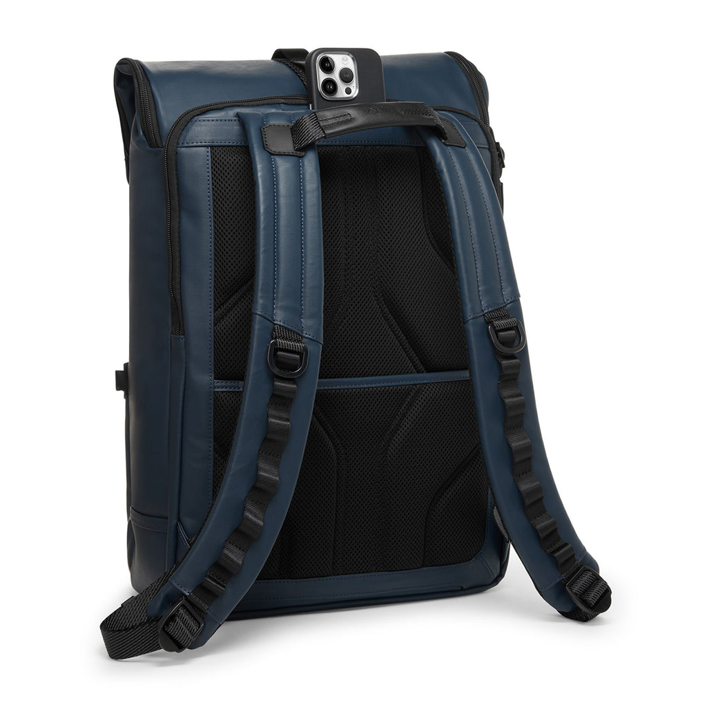 tumi alpha bravo roll top backpack Dynamic Black which withstands the wear and tear of everyday use TUMI 232388NVY ALPHA BRAVO LONDON