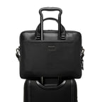 Tumi Harrison Avondale Top Zip Brief Leather