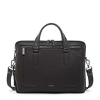 Tumi Harrison Leather Sycamore Slim Brief