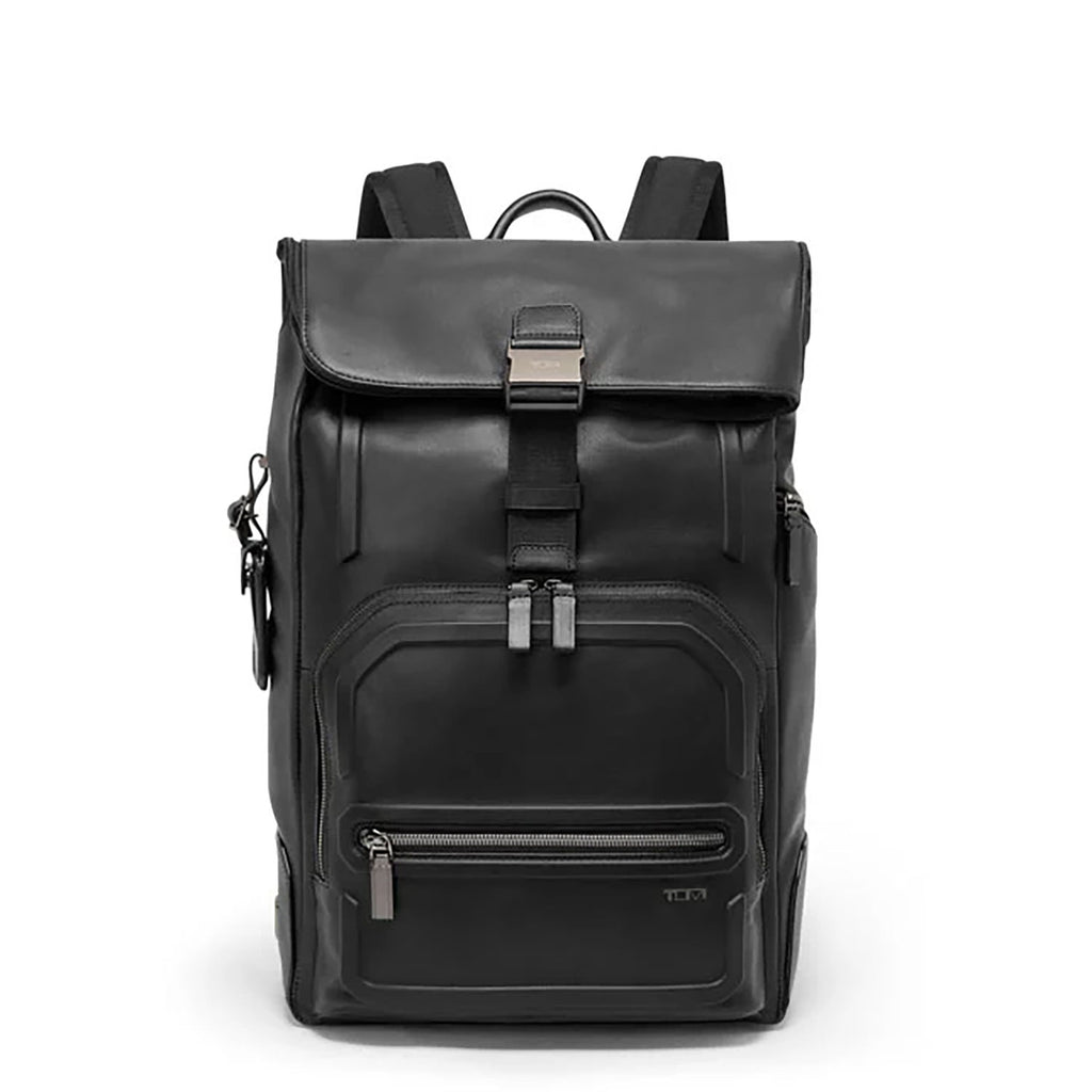 Tumi Harrison Osborn Roll Top Backpack Leather