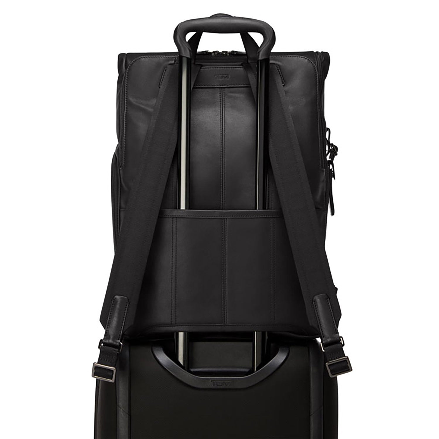 Tumi Harrison Osborn Roll Top Backpack Leather