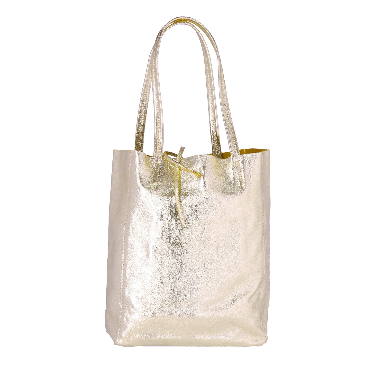 Shopper Leder Metallic