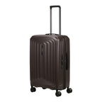 Lieblingstasche 2WANDER Spinner 69/25 expandable brown hardside suitcase with four wheels and telescopic handle