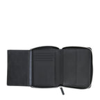 Lieblingstasche Arizona black leather RFID blocking zip-around wallet with multiple card slots.