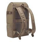 Lieblingstasche Bali Pro taupe backpack with padded straps and mesh back panel for comfort.