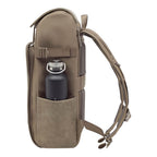 Lieblingstasche Bali Pro taupe backpack with side water bottle pocket and adjustable straps