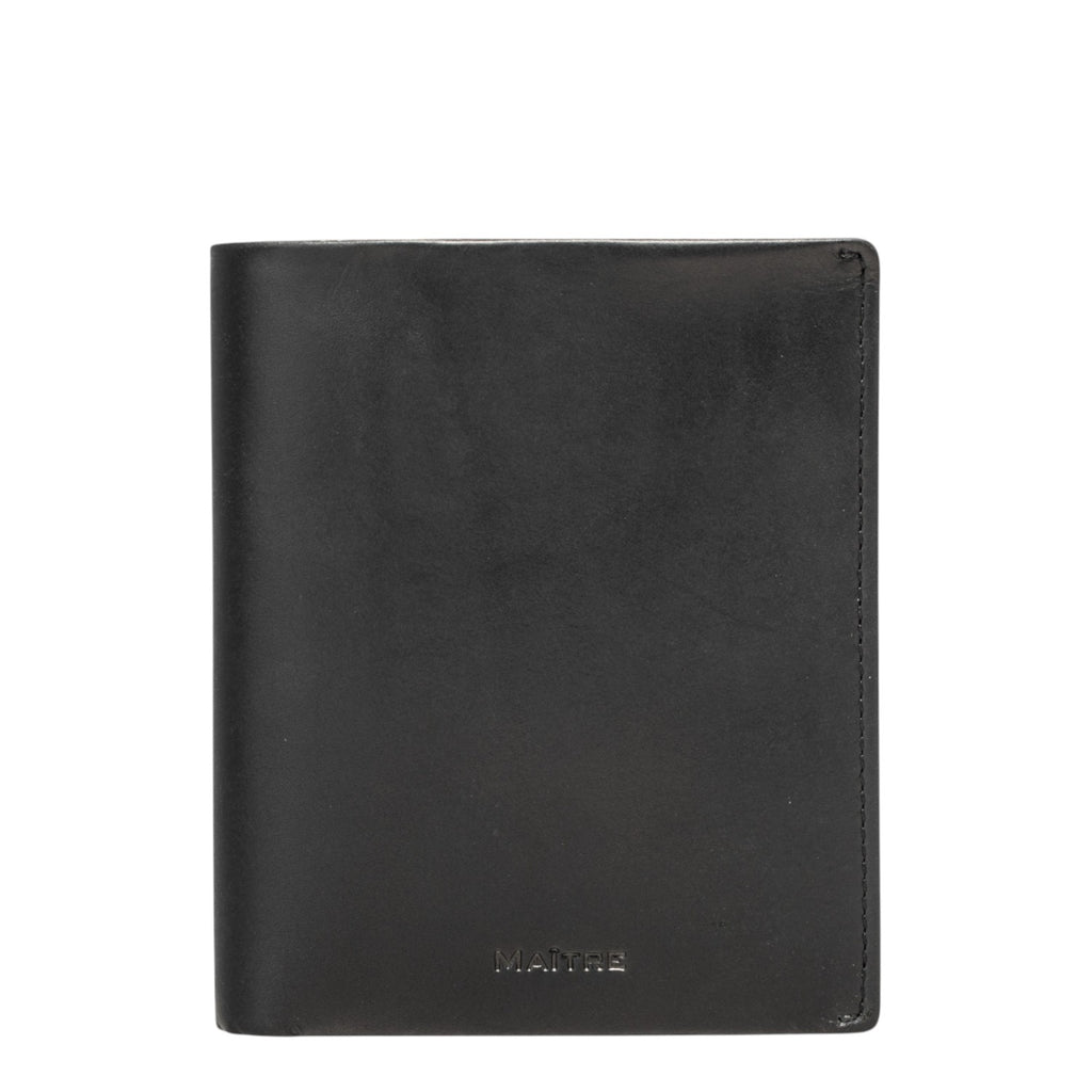 Lieblingstasche Birkheim Friedolf Billfold LV8 black leather wallet with embossed logo.