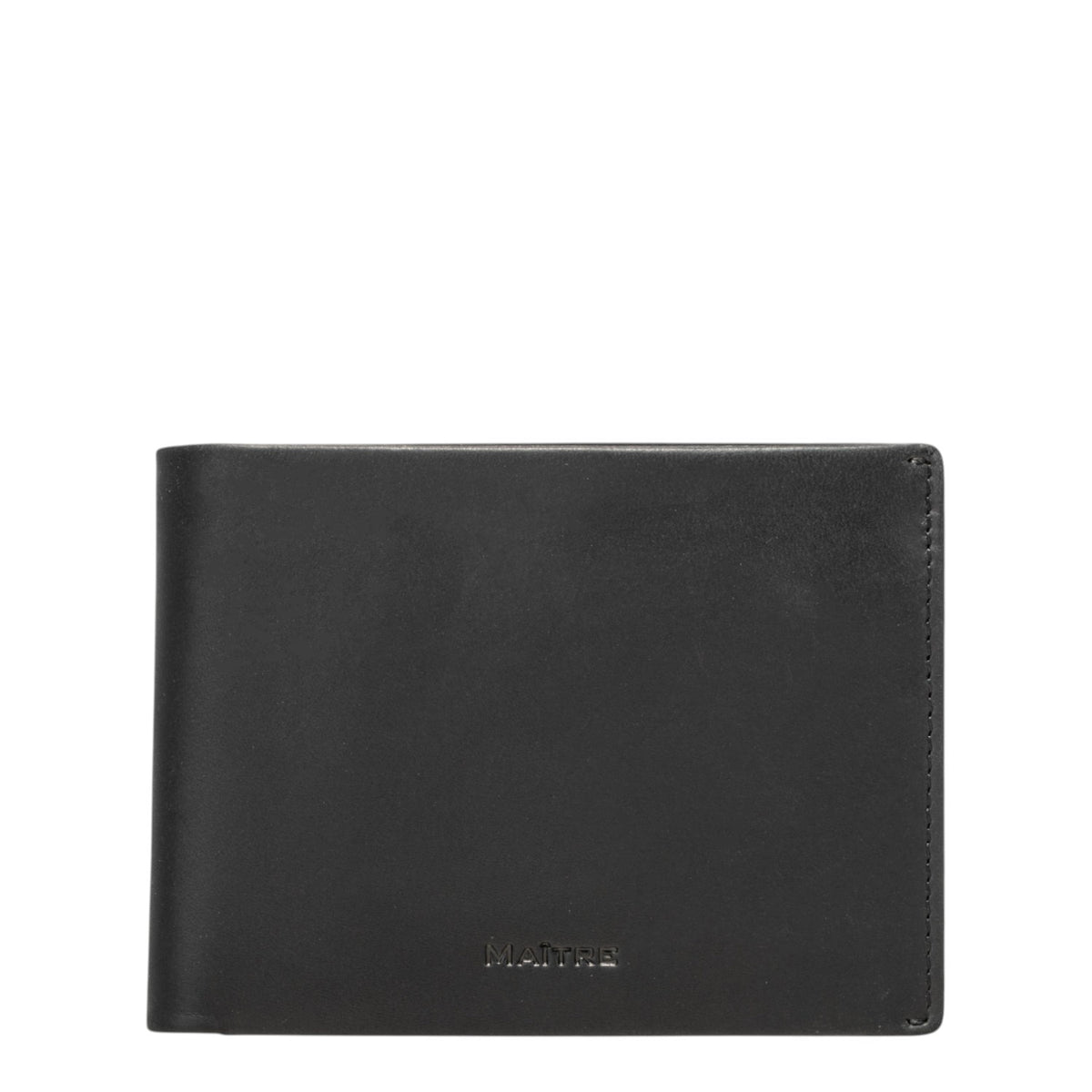 Lieblingstasche Birkheim Galbert Billfold MH7 black leather bi-fold wallet with embossed logo