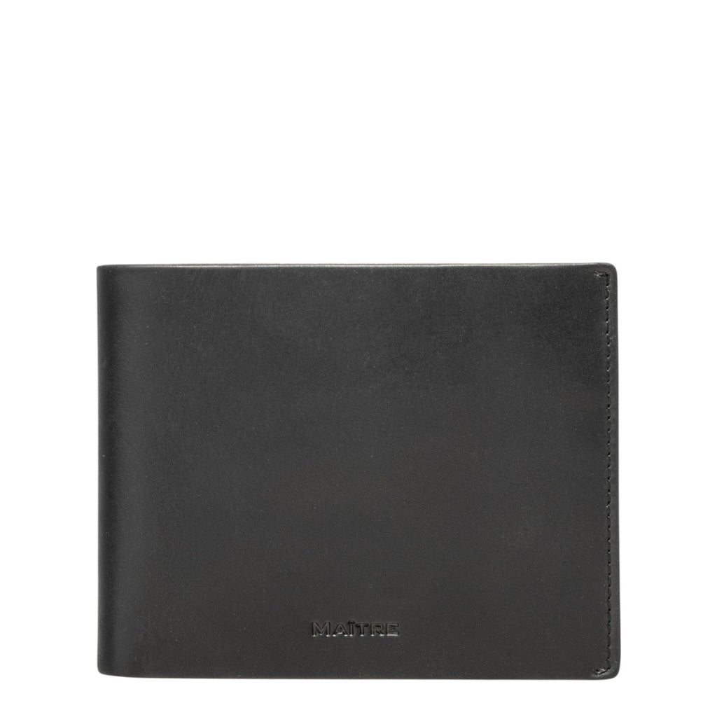Lieblingstasche Birkheim Gandolf Billfold LH9 black leather bi-fold wallet with embossed logo