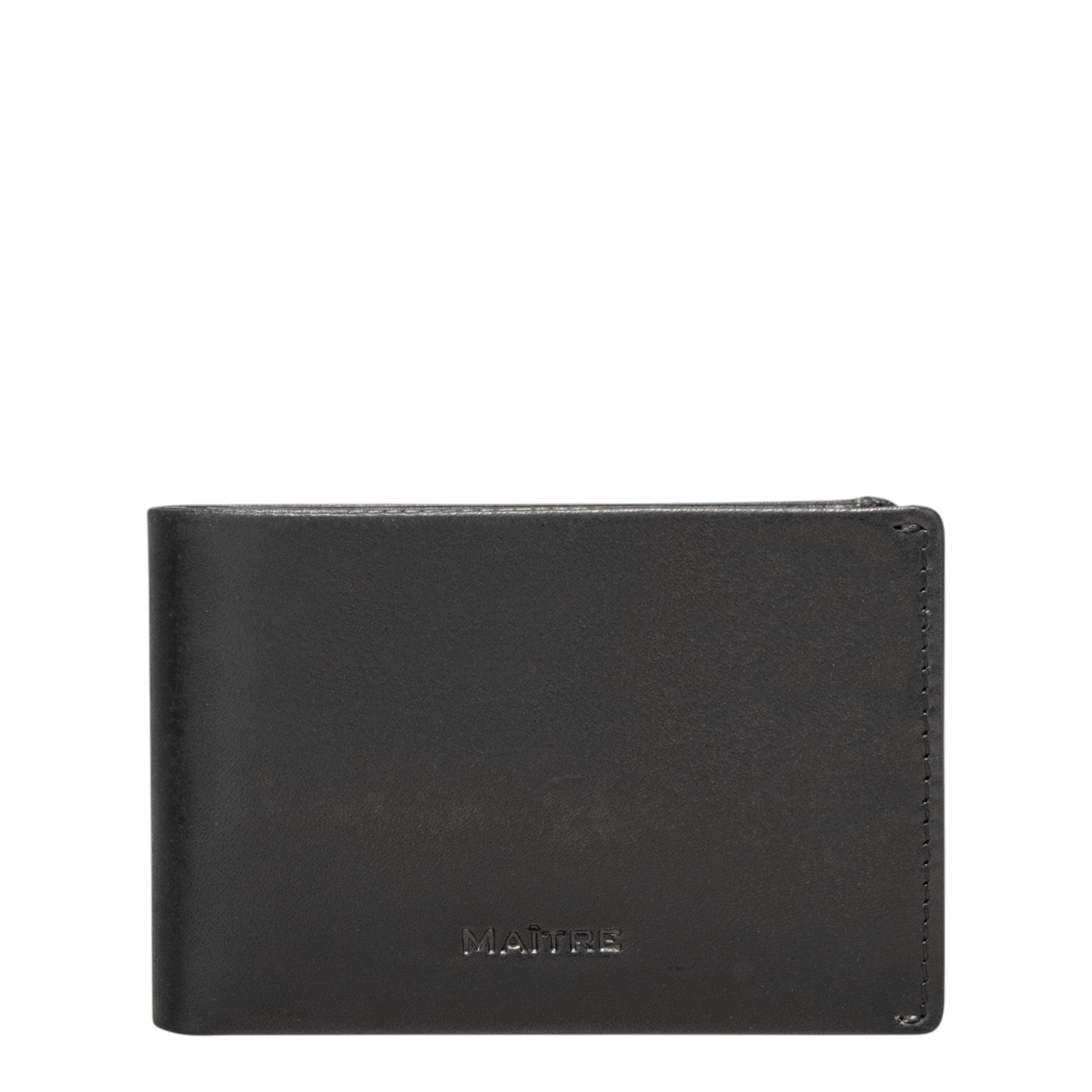 Lieblingstasche Birkheim Gerno Billfold SH2 black leather bifold wallet with embossed logo.