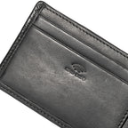 Lieblingstasche Birkheim Gerno Billfold SH2 black leather wallet with RFID SAFE technology and card slots.