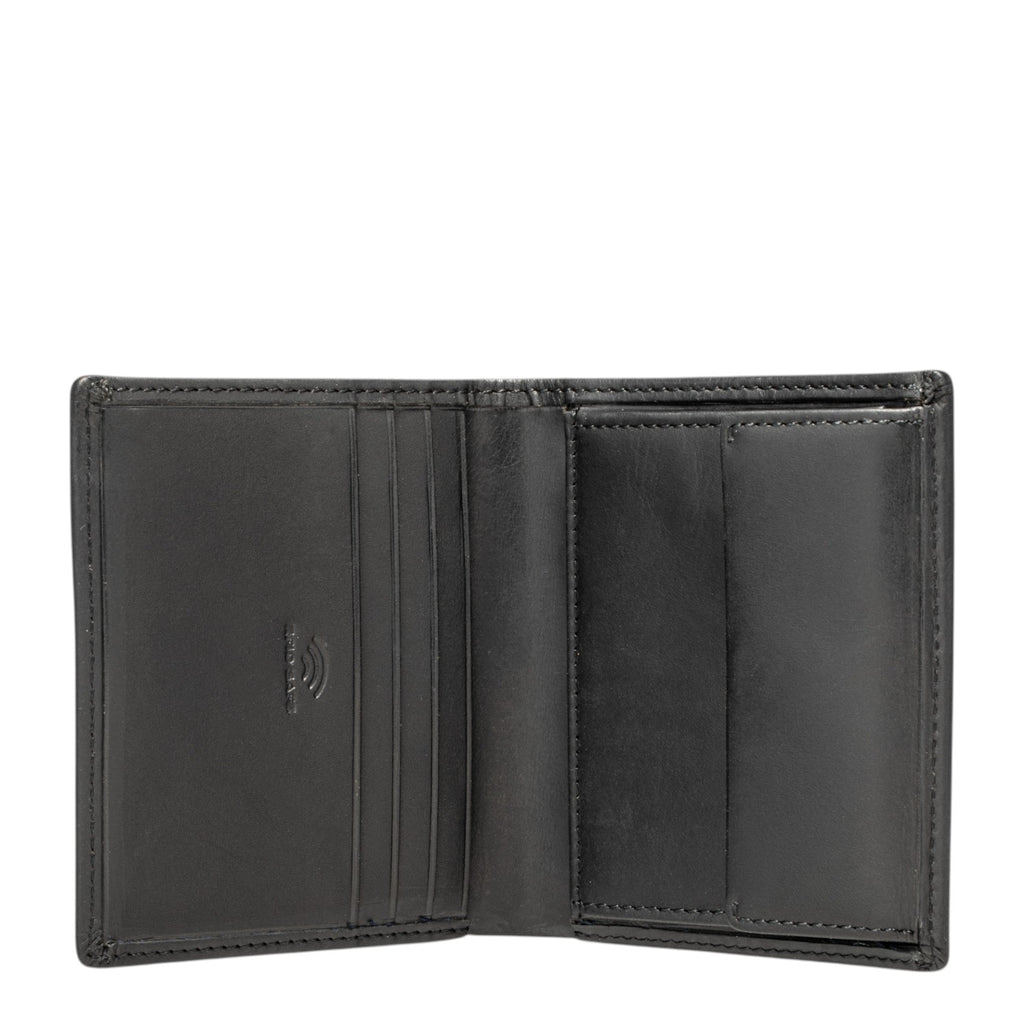 Lieblingstasche Birkheim Habert Billfold SV3 black leather bifold wallet with RFID protection and multiple card slots.