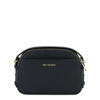 Lieblingstasche Style Mate black camera bag with gold hardware and Hey Marly logo