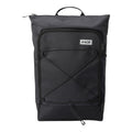 Lieblingstasche Day Pack FLX black backpack with front bungee cord system and AEVOR logo patch
