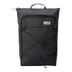 Lieblingstasche Day Pack FLX black backpack with front bungee cord system and AEVOR logo patch