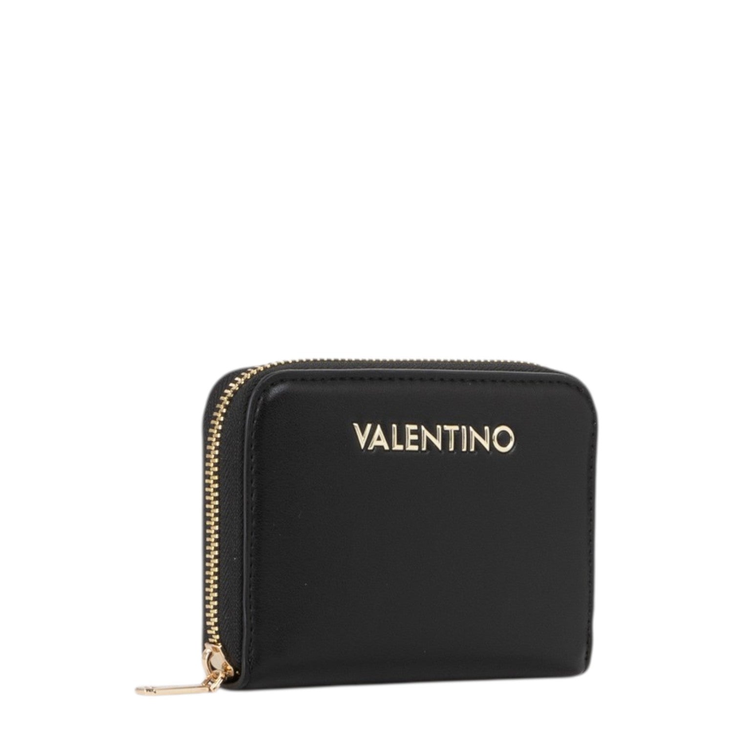 Lieblingstasche black zip around wallet with gold logo detail