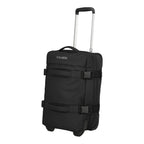 Lieblingstasche BOLONIA S black wheeled travel bag with telescopic handle and compression straps.