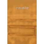 Lieblingstasche BOLONIA L travel bag in mustard yellow with padded handle and stitched details.