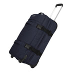 Lieblingstasche BOLONIA M navy blue rolling travel bag with telescopic handle and compression straps.