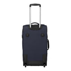 Lieblingstasche BOLONIA M navy blue rolling travel bag with telescopic handle and wheels.