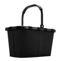 Lieblingstasche Carrybag in black with a sturdy aluminium handle, perfect for shopping and daily errands.