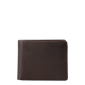 Lieblingstasche Clay dark brown leather bifold wallet with minimalist design