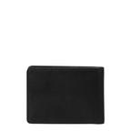 Lieblingstasche Craig black leather bifold wallet viewed from the back against a white background