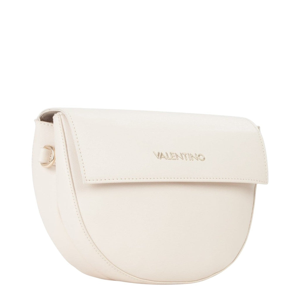 Lieblingstasche Flap Bag Bigs, cream leather crossbody bag with gold hardware and subtle logo.