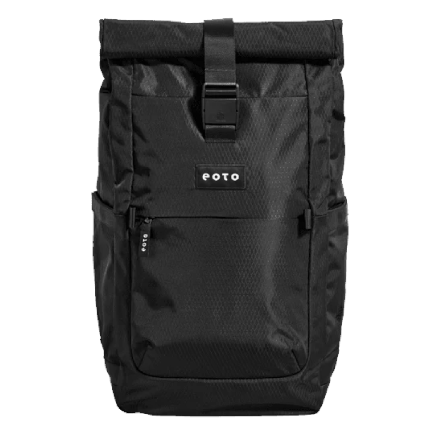 Lieblingstasche eoto Rolly32 black water-resistant rolltop backpack with laptop compartment for travel and daily use