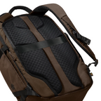 Lieblingstasche eoto Tidy22 brown business backpack with breathable mesh back padding and adjustable shoulder straps