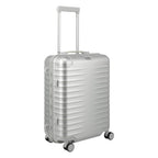 Lieblingstasche Eternity S23 silver aluminium trolley suitcase with telescopic handle and wheels