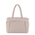 Lieblingstasche Hellvi Cloud Medium tote bag in beige with padded handles and side pockets