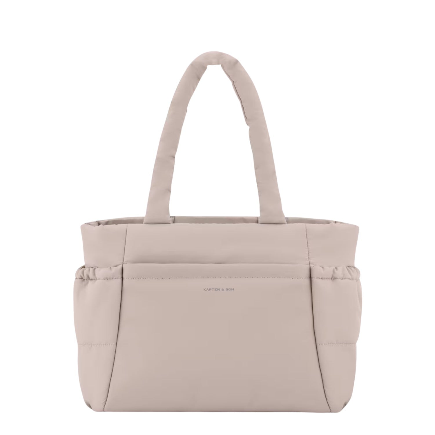 Lieblingstasche Hellvi Cloud Medium tote bag in beige with padded handles and side pockets