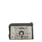 Lieblingstasche wallet featuring a whimsical girl illustration with musical notes and Sing Your Soul text