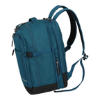 Lieblingstasche Kick Off Cabin Rucksack in blue with multiple zippered compartments and adjustable shoulder straps