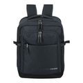 Lieblingstasche Kick Off Cabin Rucksack in dark grey with multiple zippered compartments and adjustable side straps.