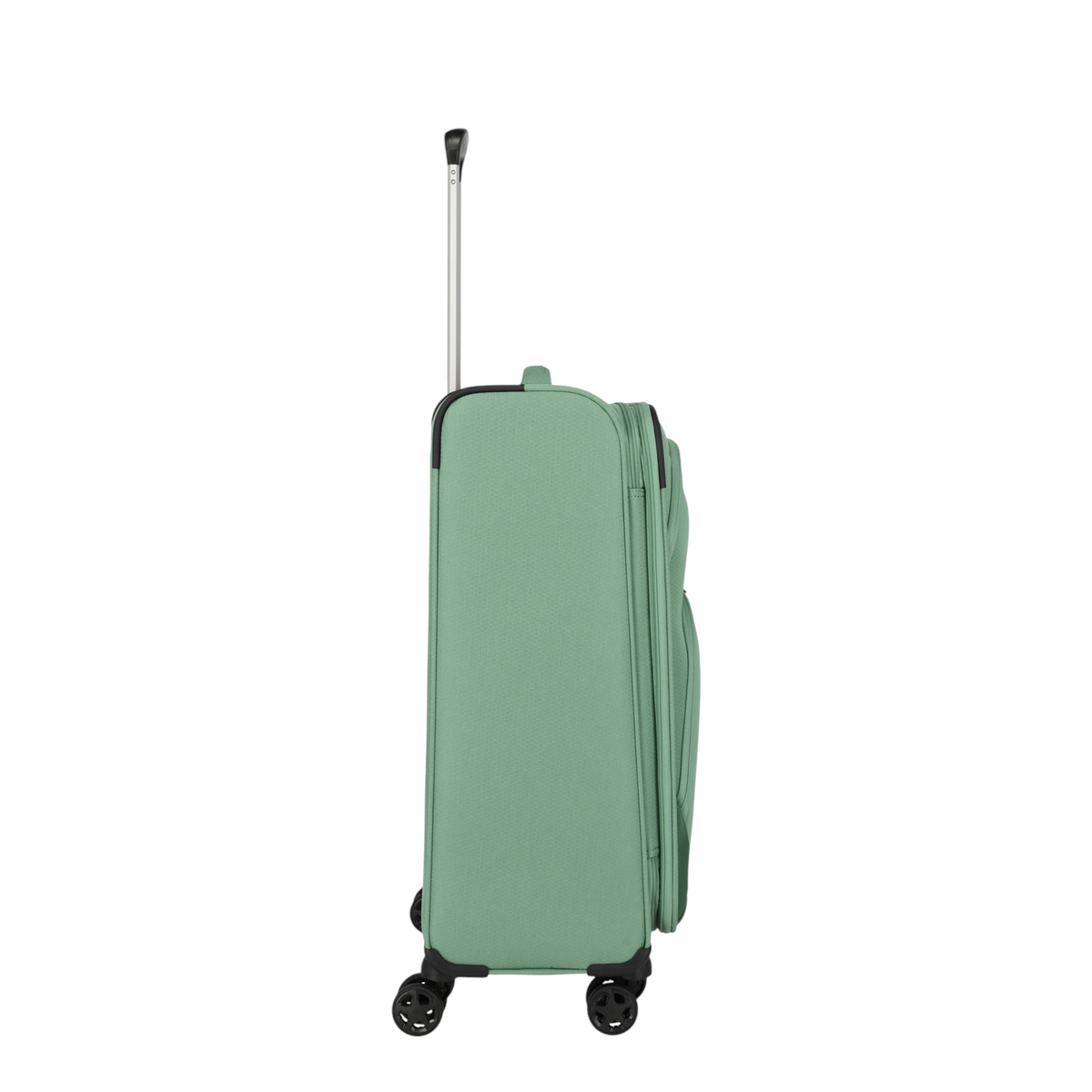 Lieblingstasche Kick Off medium expandable 4-wheel trolley suitcase in sage green with telescopic handle