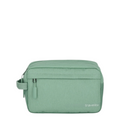 Lieblingstasche Kick Off sage green toiletry bag with a front zipper pocket and side handle
