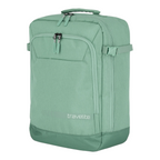 Lieblingstasche Kick Off sage green travel backpack with front zip pocket and side compression straps